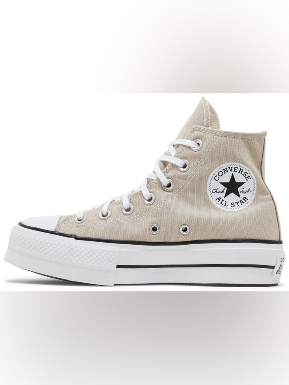 Converse Chuck Taylor All Star High Top Sneakers in Taupe